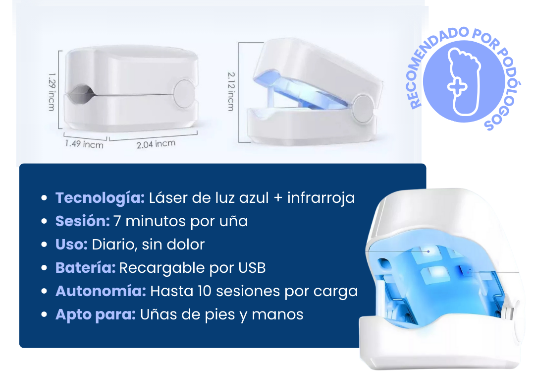 Lampara Laser de Uñas