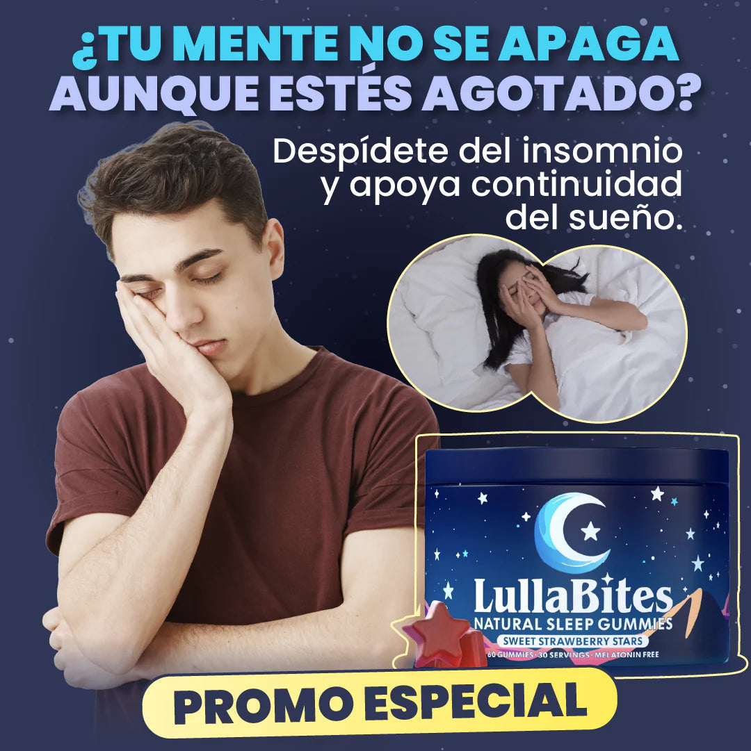 LullaBites™ Gomitas para Dormir