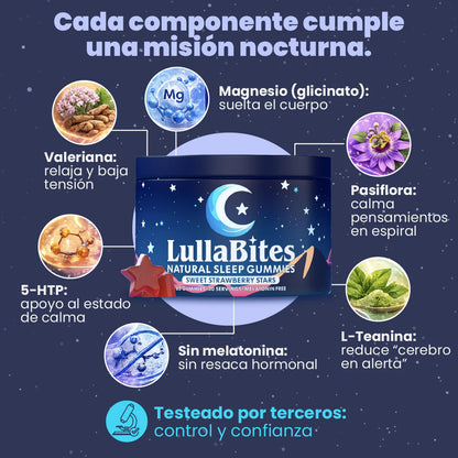 LullaBites™ Gomitas para Dormir